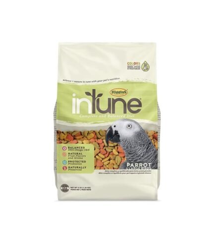 Higgins InTune Natural Parrot Food